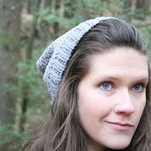 Cotton slouchy beanie | compostable hat beanie | sustainable hat