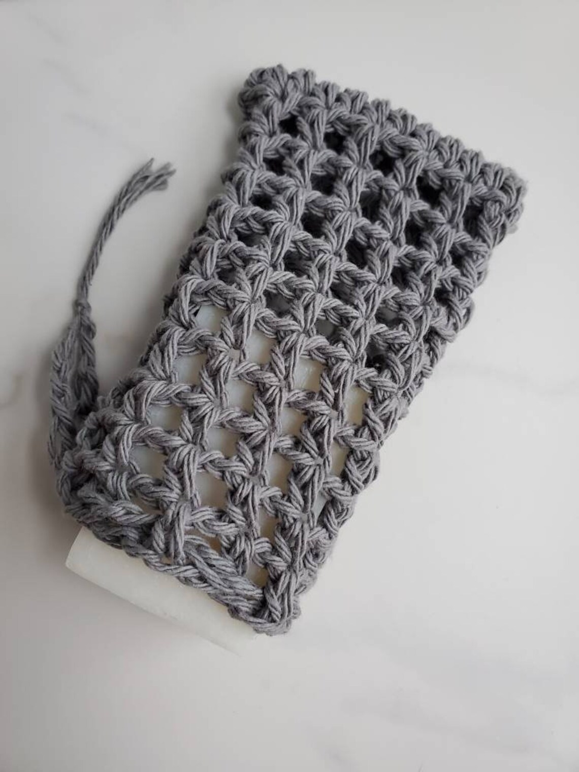 Solid soap shampoo bar with soap saver bag Ecofriendly Etsy