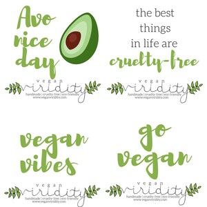 Vegan Aufkleber | versandfertig | veganes Geschenk
