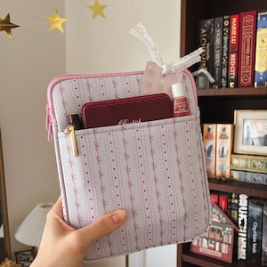 Funda para libros con diseño original / Bolsa acolchada para lector electrónico / Estuche protector para lectores