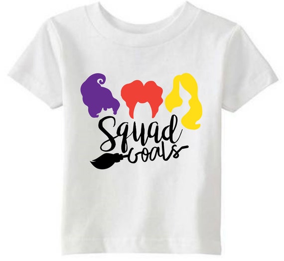 Hocus Pocus Squad Goals Kids Shirt 