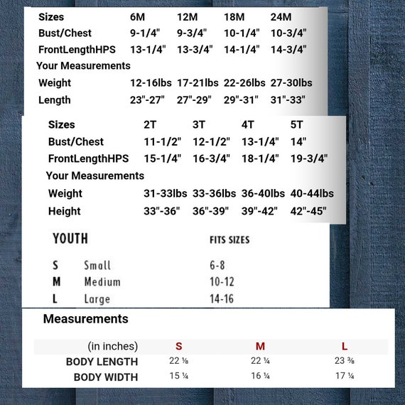 taglie americane bambini 3t