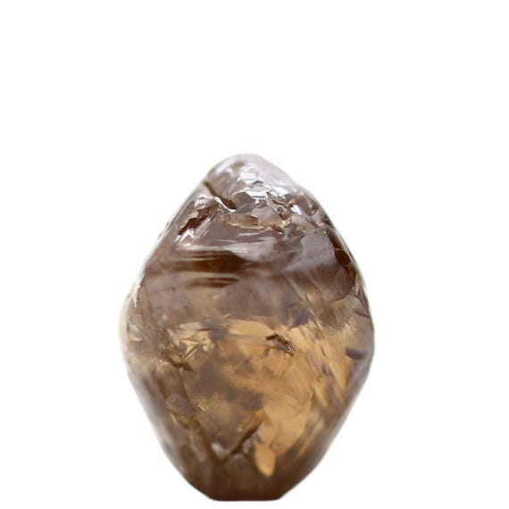 Diamant Brut Naturel Rouge Marron 0,90-1,10 Carats – Non Taillé, Origine Afrique Du Sud