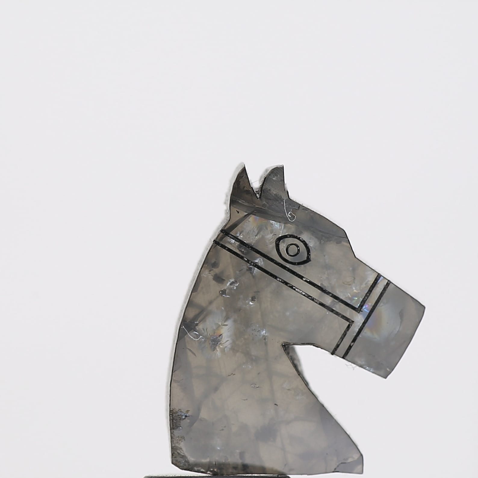 Horse Cut Diamond 2.36 Ct Natural Black Diamond Natural Etsy