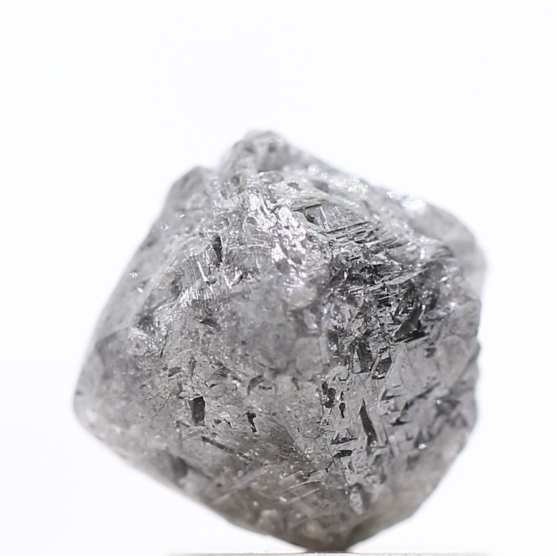 Salt and Pepper Diamond Natural Raw Diamond Rare Uncut Etsy