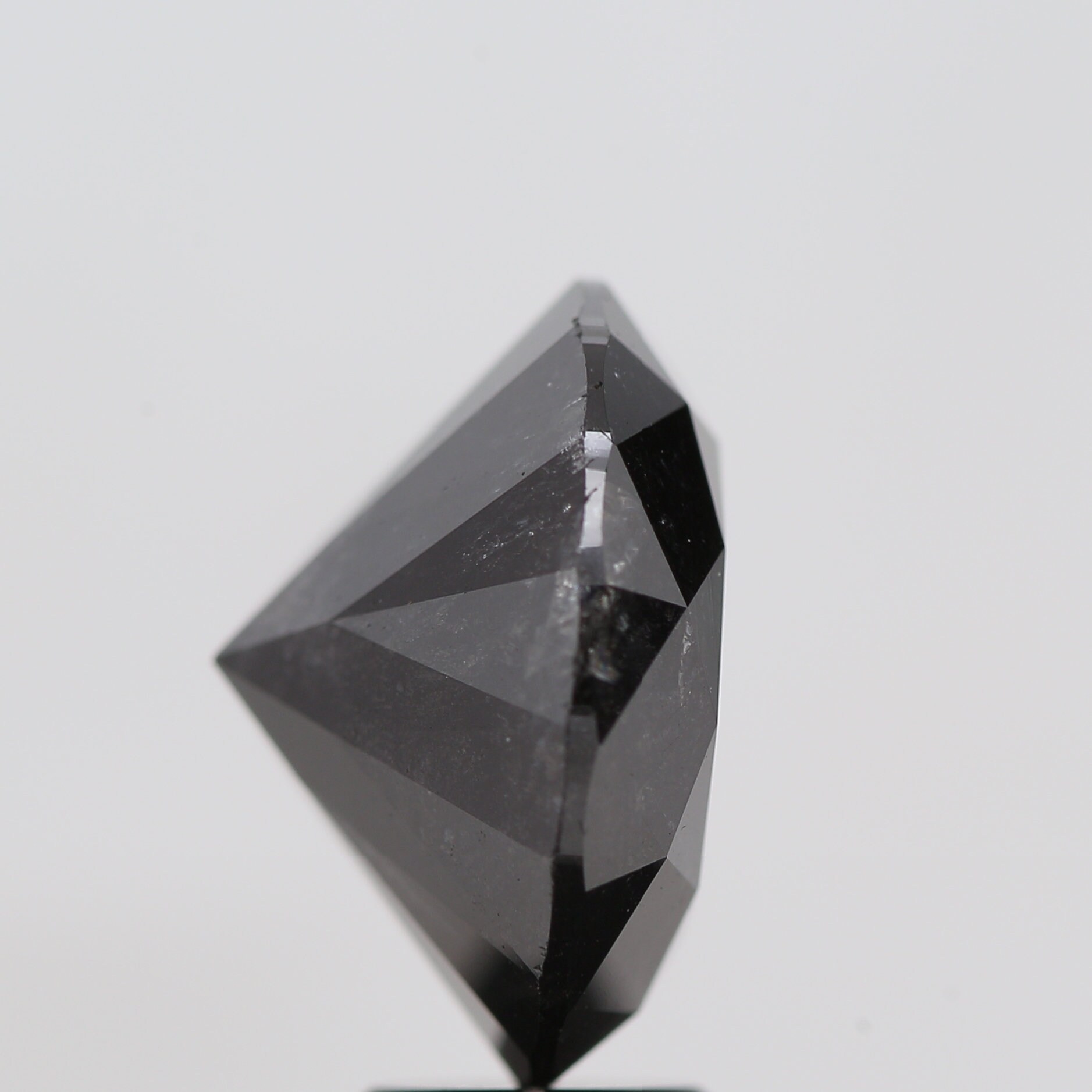 GIA Certified Natural Loose Diamond Round Brilliant Black 9.30 Etsy