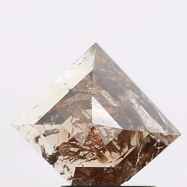 Natural Diamond Fancy Brown Color Diamond Cut Loose Diamond Wholesale Polished Diamond 1.11 Carat Natural Salt and Pepper Diamond