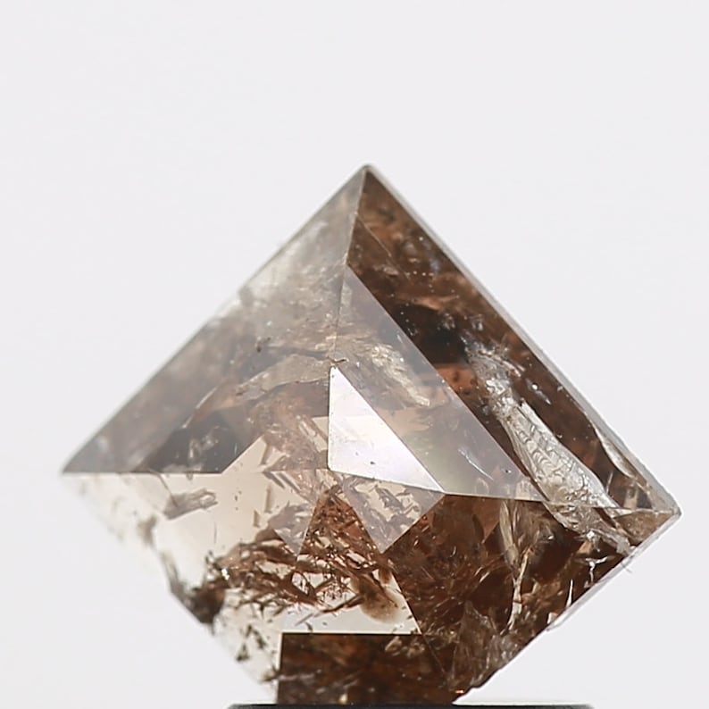 Natural Diamond Fancy Brown Color Diamond Cut Loose Diamond Wholesale Polished Diamond 1.11 Carat Natural Salt and Pepper Diamond