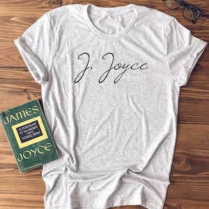 James Joyce - Classic Author - Short Sleeve Unisex T-shirt