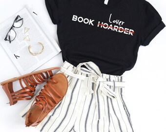 Book Hoarder - Book Lover - Short Sleeve Unisex T-shirt