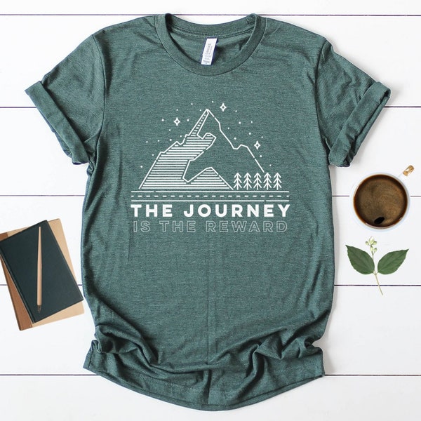 The Journey is the Reward - Short Sleeve Unisex T-shirt