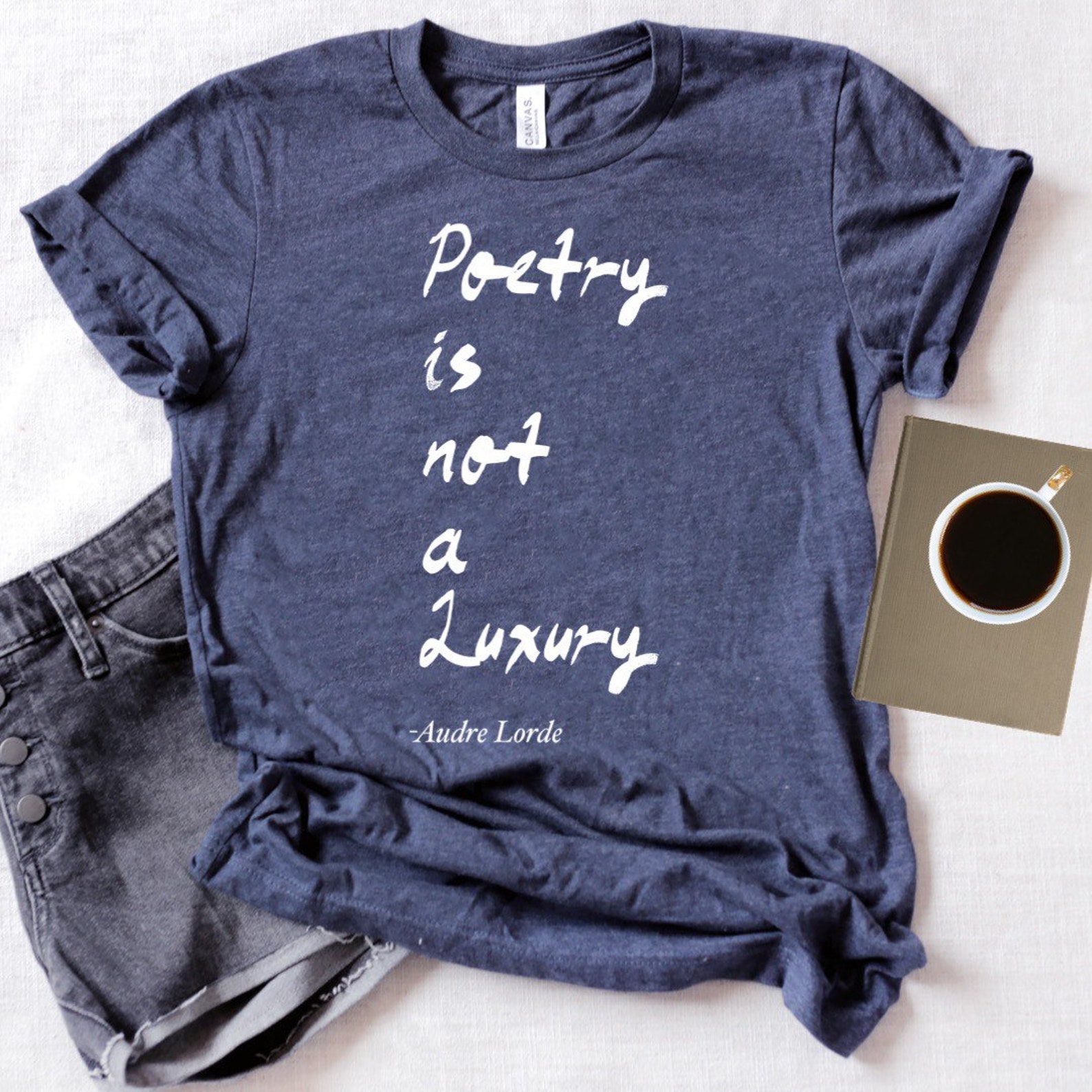 Poetry is Not a Luxury Short Sleeve Unisex T-shirt - Etsy