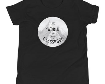 The World is My Classroom - Summit - Youth Short Sleeve T-Shirt