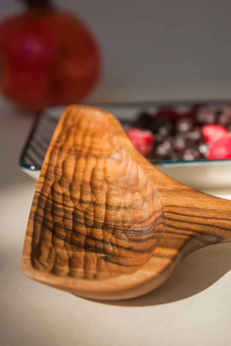 Wooden Scraper Spatula Spoon Etsy