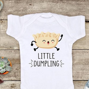 Little Dumpling Dim Sum Chinese Asian food cute Baby bodysuit Toddler youth Shirt cute birthday baby shower gift