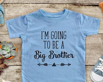 Dinosaur Infant Toddler Shirt Baby Birth Surprise Im Going to be a Big Brother! Rawr 