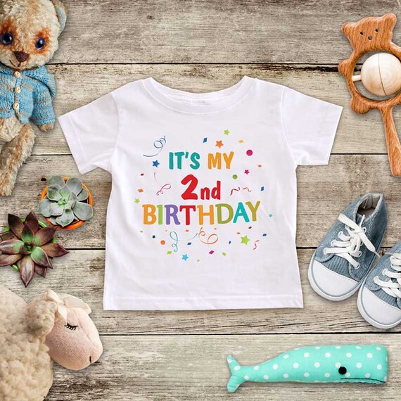 It's My 2nd Birthday Confetti Second 