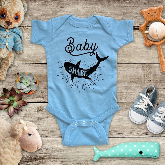 Tiburón Bebé Ropa De Baby Shark Para NiÃ±a Tiburón Bebé Franelas