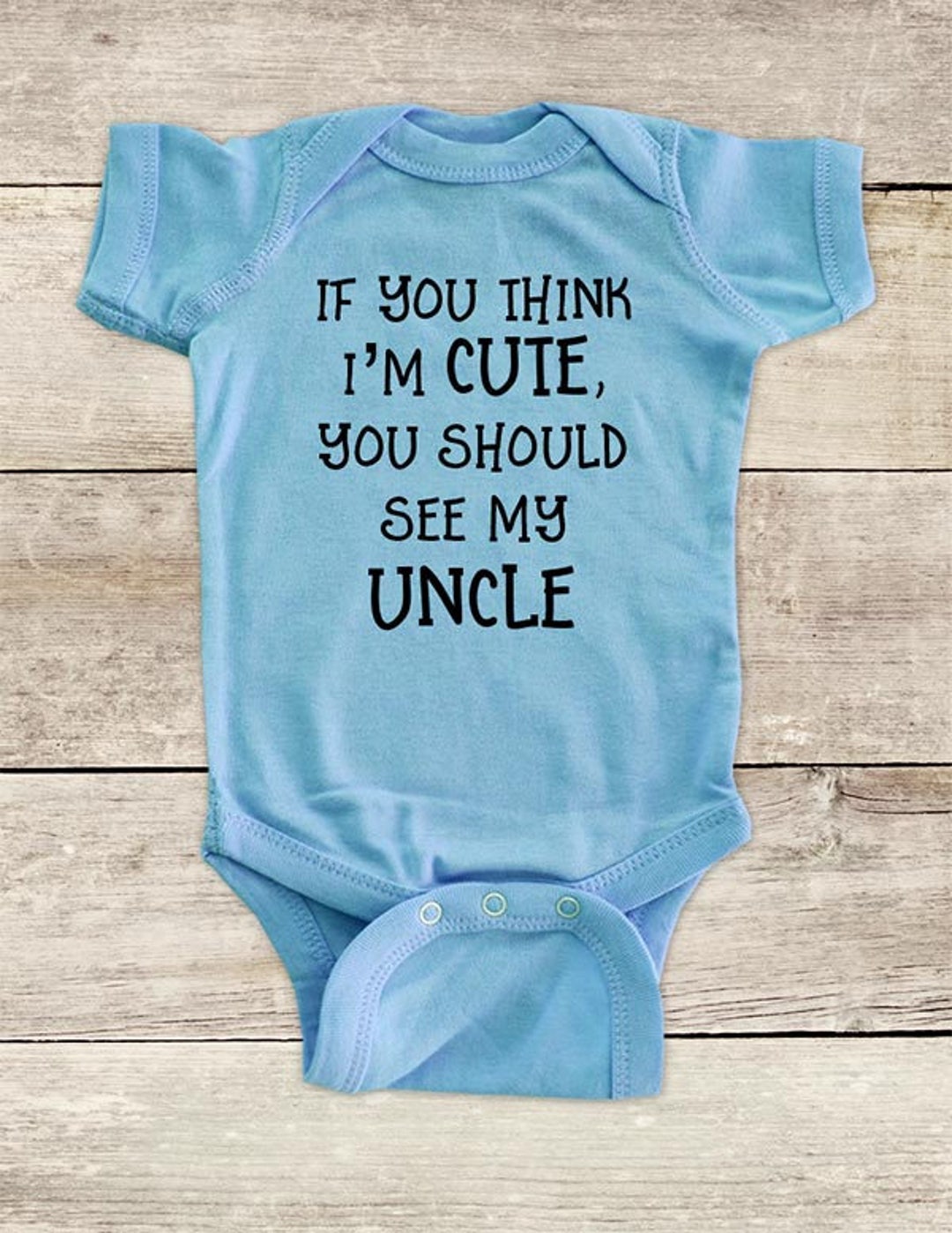 Embroidered If You Think I’m Cute You Should See My Brother Crewneck main image 1
