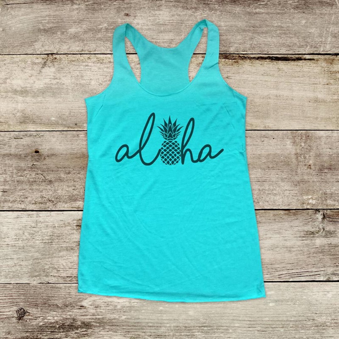 Aloha Hawaii Pineapple Beach Ocean Sun Fun Surf - Etsy