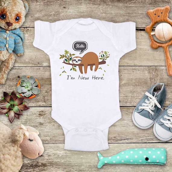 Bonjour Je Suis Nouveau Ici Body De Bebe Mignon De Bebe Etsy Bonjour Je Suis Nouveau Ici Body De Bebe Mignon De Bebe Etsy