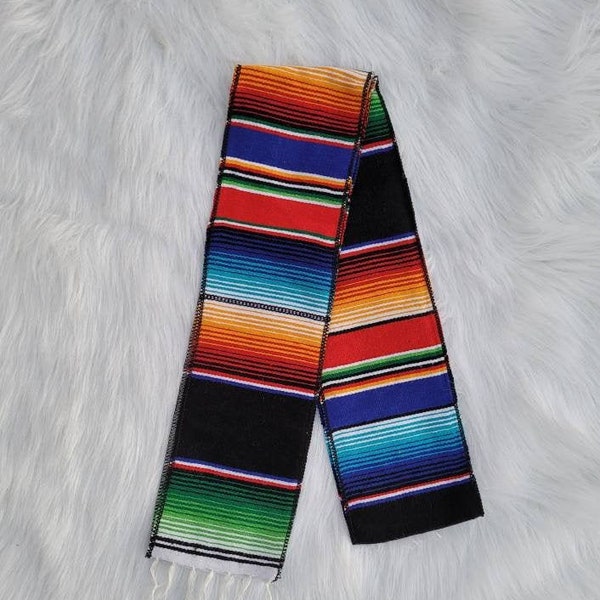 Serape graduation stole, graduation sash, sarape stole, Class of 2024, Mexican Graduation Stole