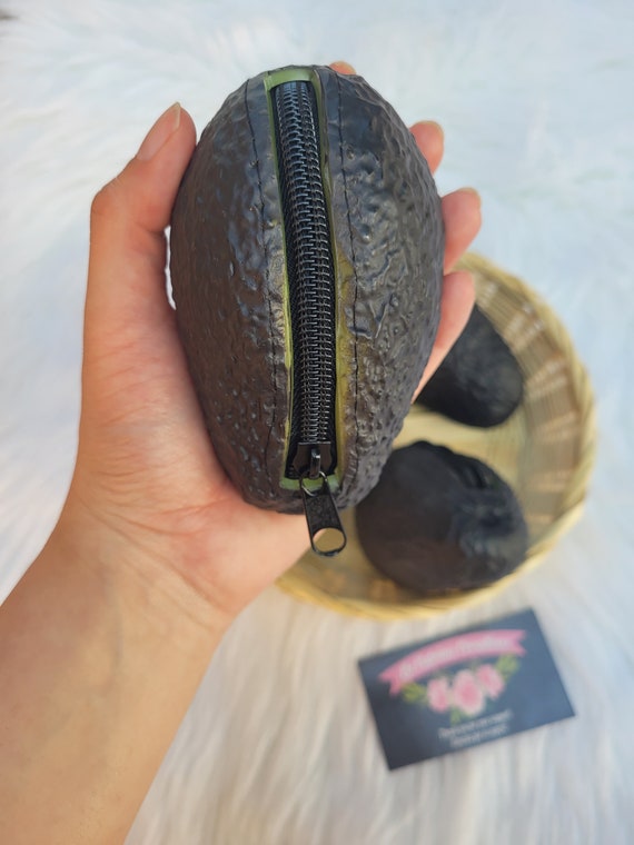 Realistic avocado coin purse new arrivals