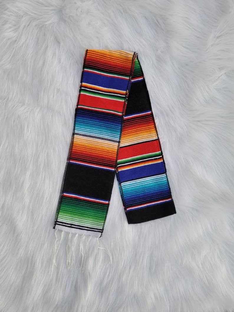 Serape graduation stole, graduation sash, sarape stole, Class of 2022, Mexican Graduation Stole 