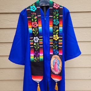Custom Mexican Graduation Stole, Sarape Stole, Serape stole, Graduation sash