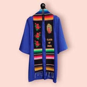 Class of 2025 Graduation Sash, Mexican Graduation Stole, Sarape Stole, Graduation Sash, Serape Stole, Graduation Stole