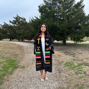 Class of 2025 Graduation Sash, Mexican Graduation Stole, Sarape Stole, Graduation Sash, Serape Stole, Christian Graduation Stole