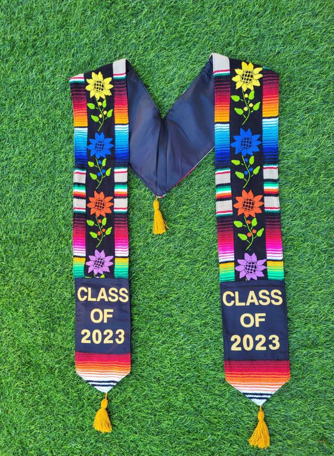 Mexican Graduation Stole Serape Sash Graduation Sash Sarape Etsy