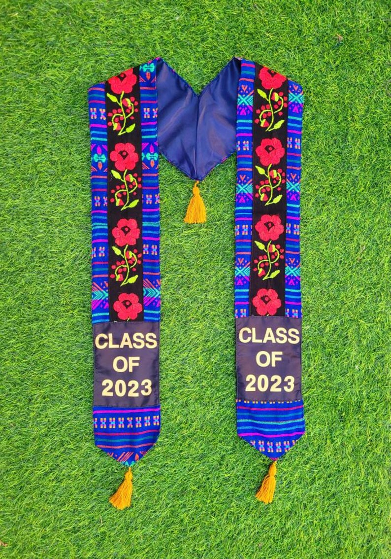 Mexican Graduation Stole Serape Sash Graduation Sash Etsy