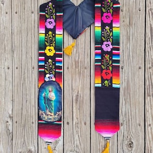 Custom Mexican Graduation Stole, Sarape Stole, Serape stole, Graduation sash