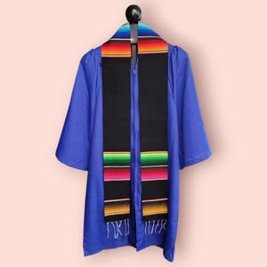 Mexican graduation stole, Serape graduation stole, graduation sash, sarape stole, Class of 2025 Graduation Sash