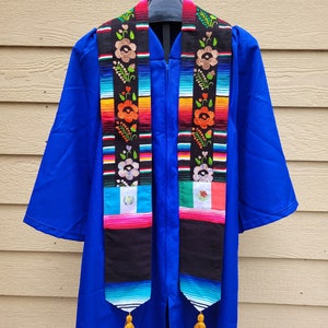 Custom Mexico Guatemala Graduation Stole Serape Sash - Etsy