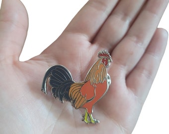 Gallo Pin, Mexican Hat Pin, Virgen Pin, Mexican Pin, Gallo Hat Pin