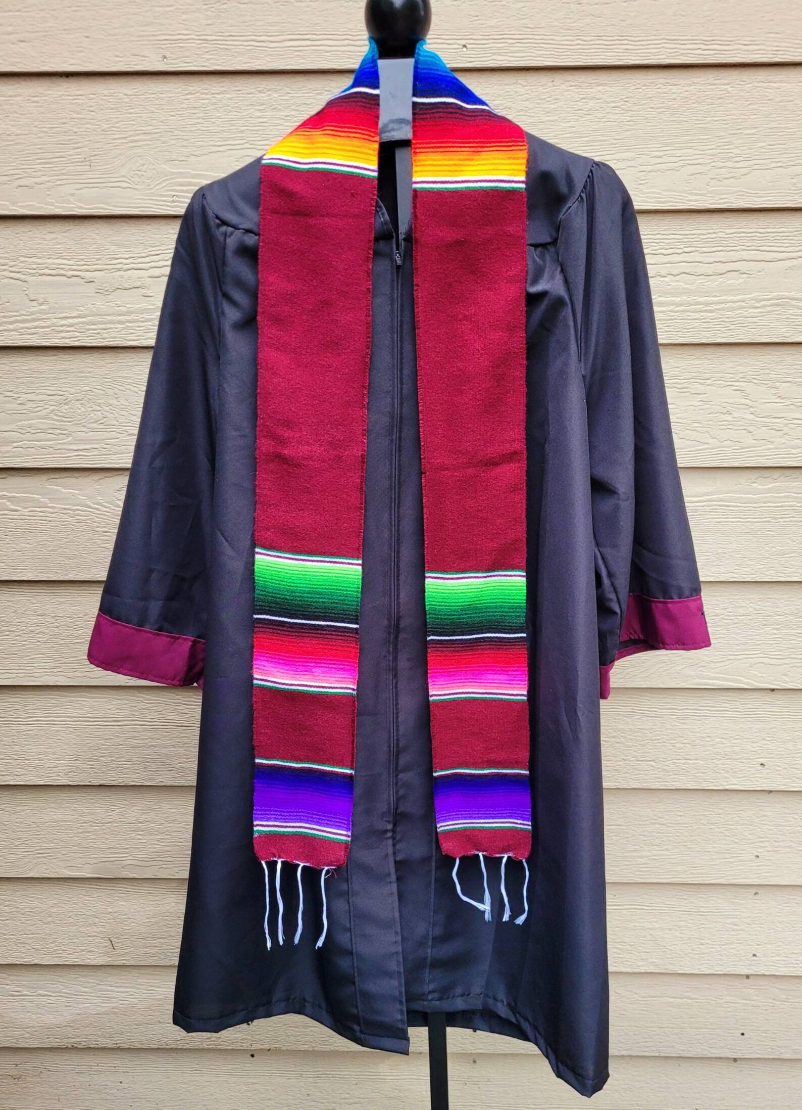 Mexican Graduation Stole Serape Graduation Stole Graduation Etsy