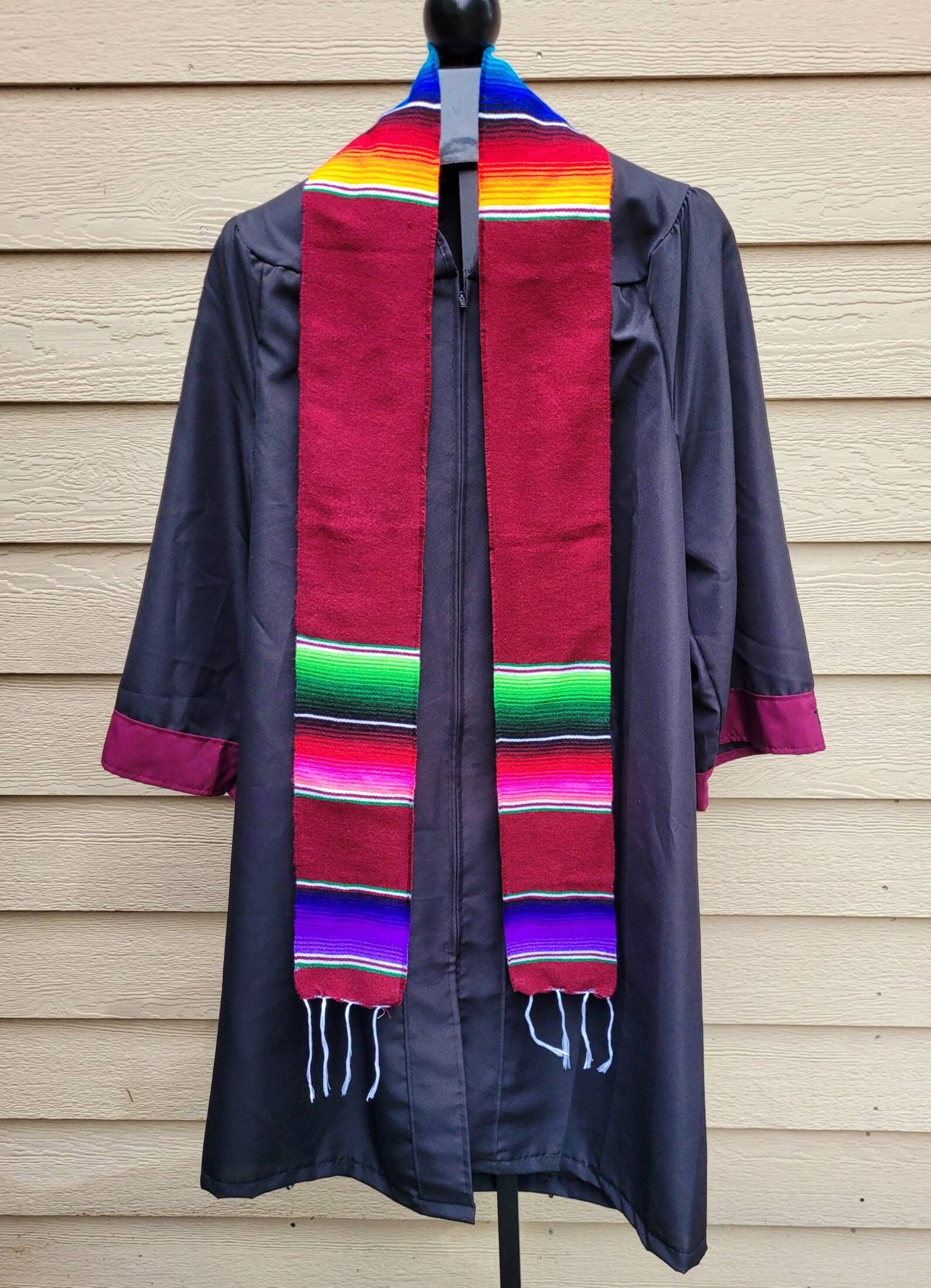 Serape graduation stole graduation sash sarape stole Class | Etsy