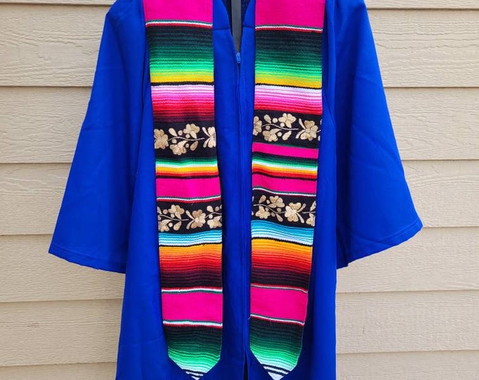 Mexican Graduation Stole, Serape Sash, Graduation Sash Etsy