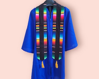 Mexican Graduation Stole, Sarape Stole, Serape stole, Graduation sash