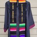 CLASS OF 2021 Sarape graduation stole, saltillo sash, class of 2021 baja sash, Mexican stole, senior sash, Hecho en Mexico, First Generation