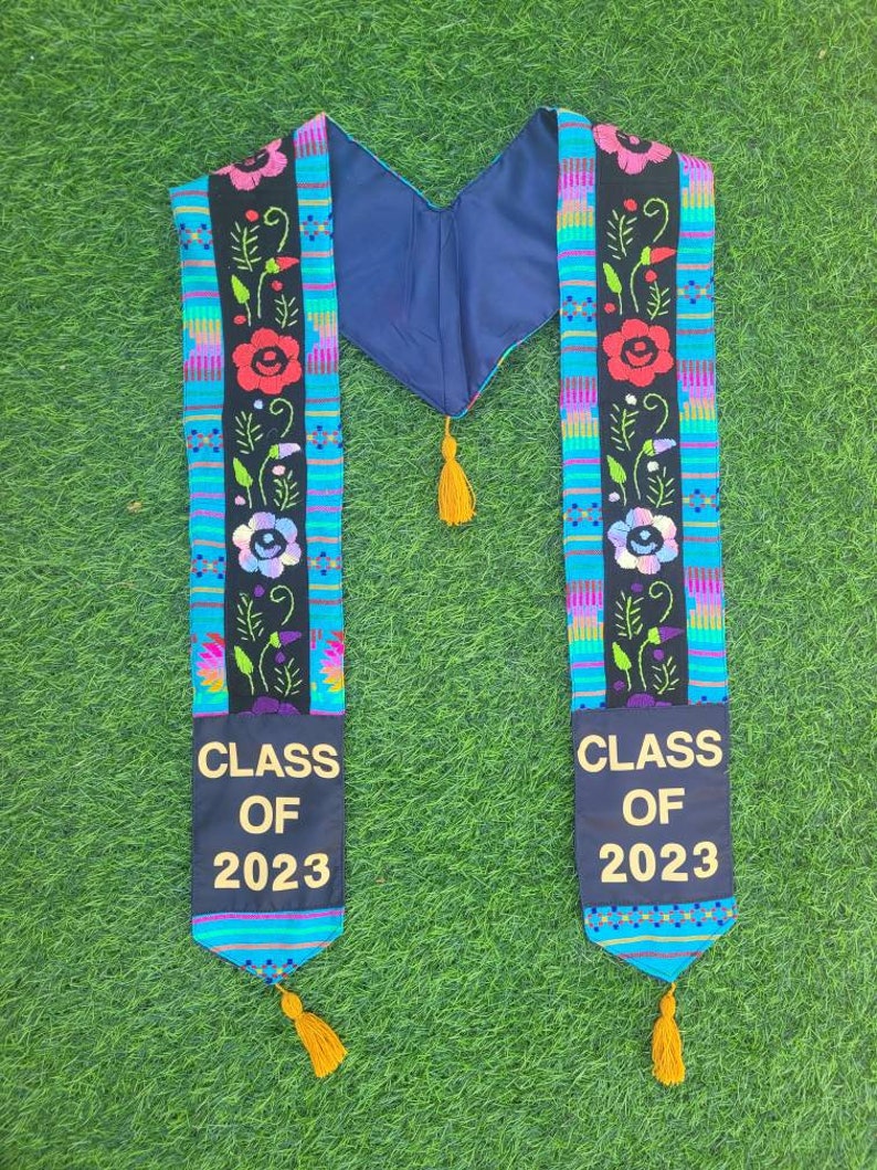 Mexican Graduation Stole Serape Sash Graduation Sash Etsy