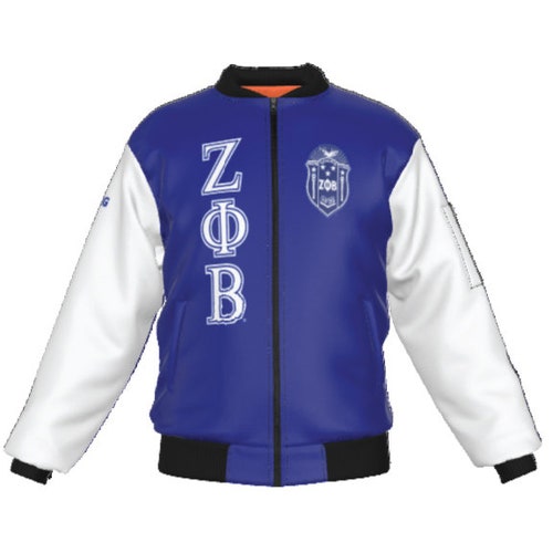 Zeta Phi Beta Varsity Jacket - Etsy