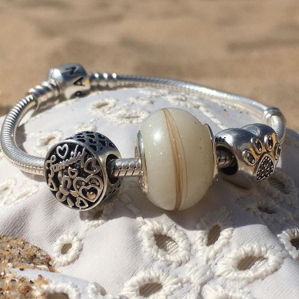 DIY European Milk Bead Kit: Keepsake Jewelry Charm for Pandora Bracelets