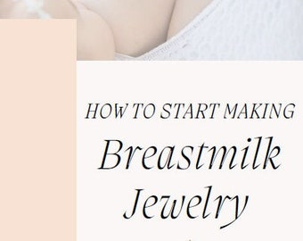 Kurs na biżuterię z mleka matki: zestaw startowy DIY i e-book
