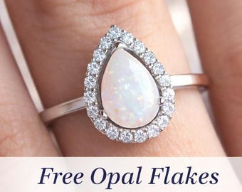 DIY Teardrop Milk Ring Kit: Sterling Silver, Keepsake Jewelry