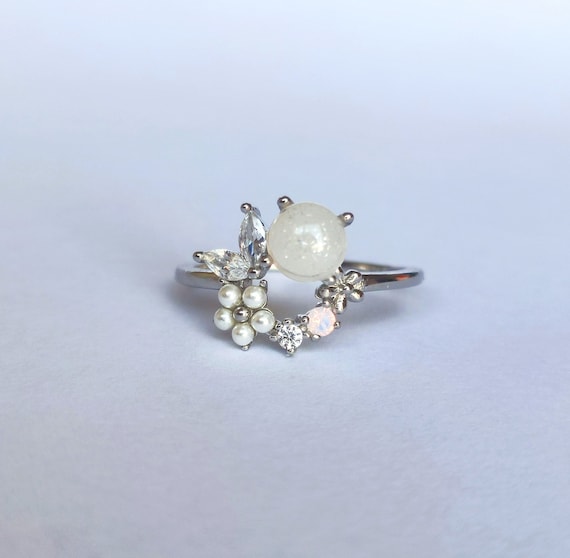 DIY Breastmilk Keepsake Ring Kit: 925 Sterling Silver