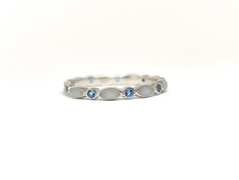 Birthstones Eternity Breastmilk Full Ring Band, 925 silver, stackable Breastmilk ring, DIY Breastmilk kit, keepsakes, Breastmilk Jewelry 