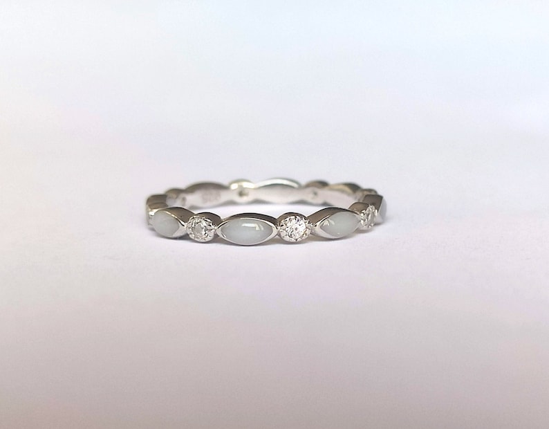 Eternity Breastmilk Ring Band, 925 sterling silver ring, stackable Breastmilk ring, DIY Breastmilk kit, keepsake Jewelry, Breastmilk Jewelry 